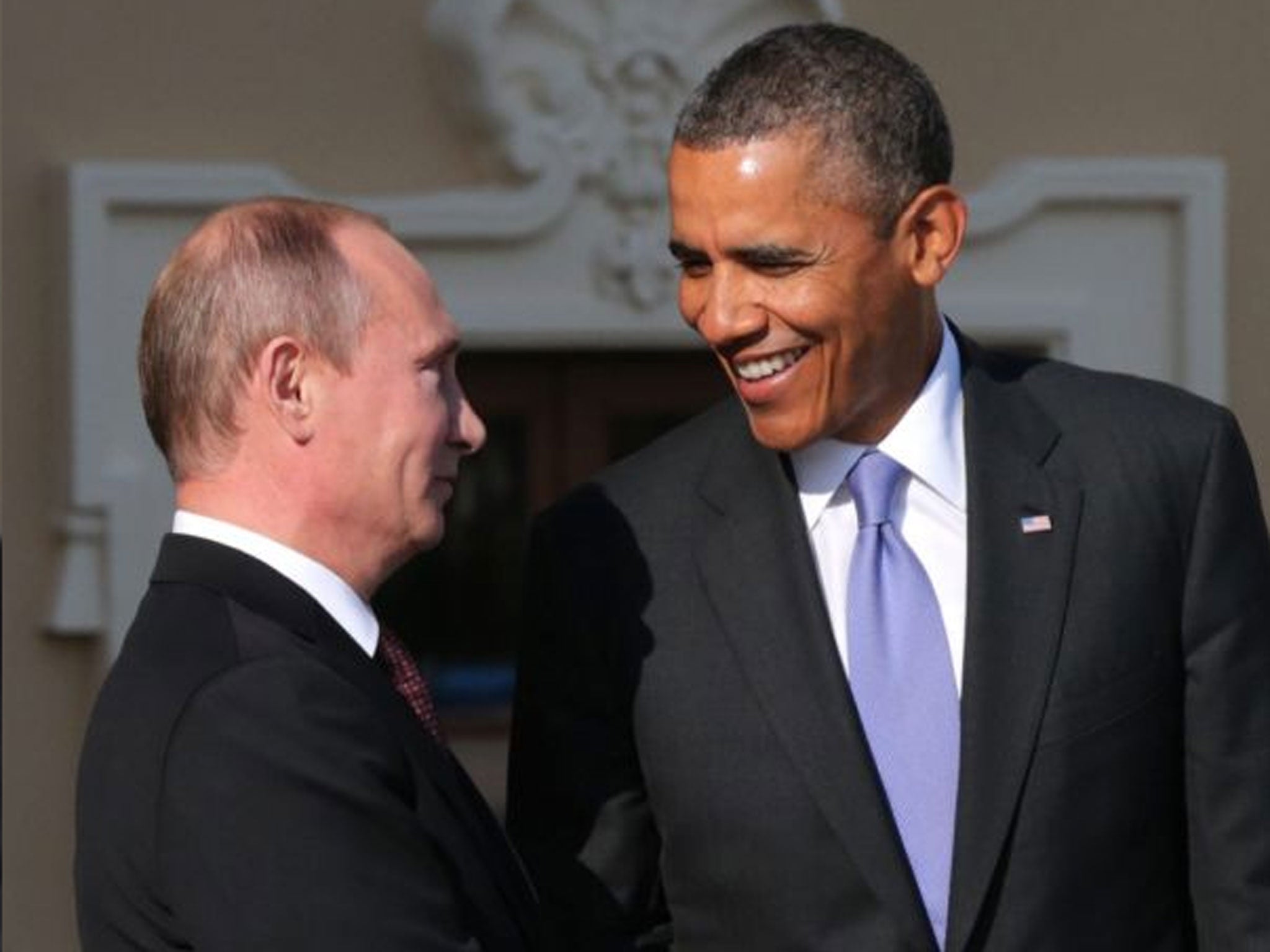 In the game: Vladimir Putin’s Russia is resurgent just as Barack Obama’s US has become weaker