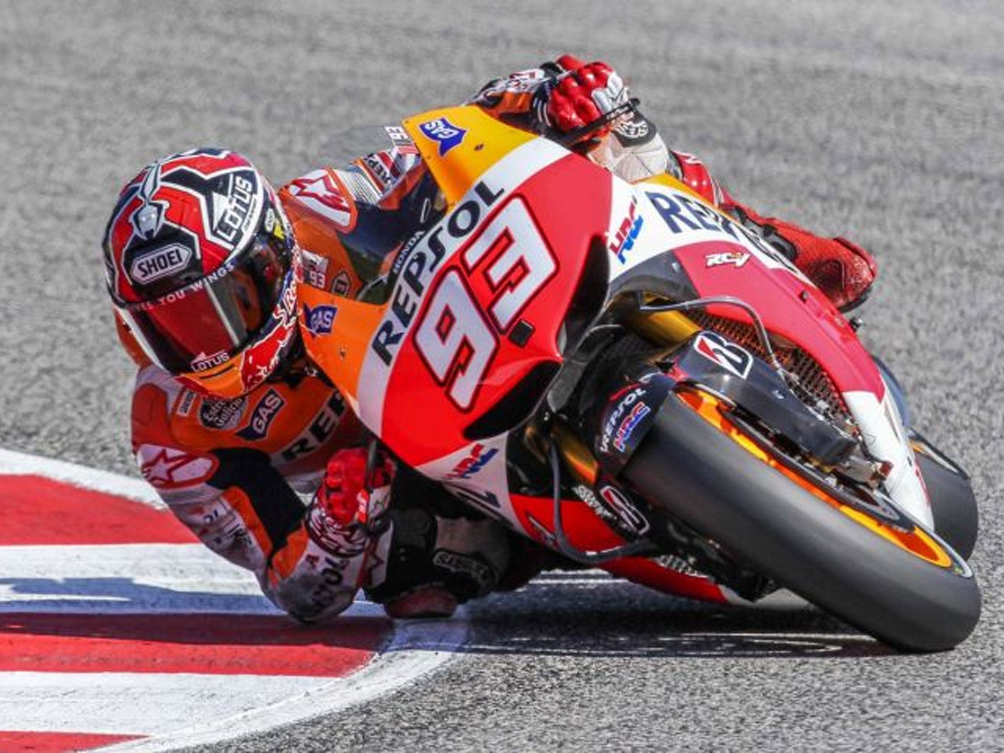 MotoGP: Marc Marquez breaks track record to earn sixth pole of the season |  The Independent | The Independent