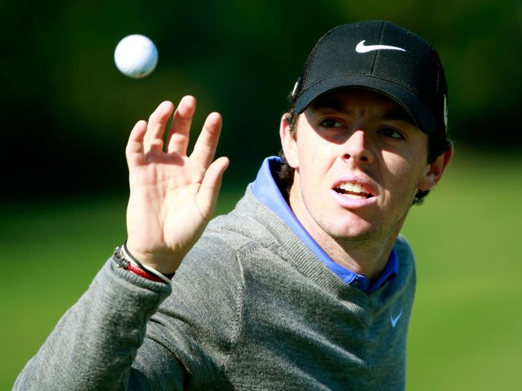 Hard times: McIlroy admits this year has been a bit of a struggle