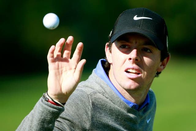 Hard times: McIlroy admits this year has been a bit of a struggle