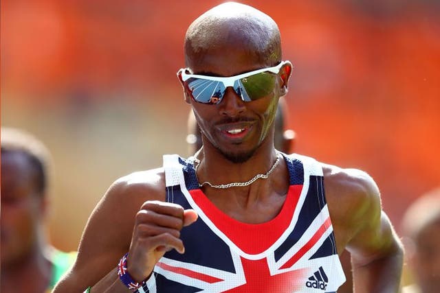 Farah is the current Olympic and world champion in the 5,000m and 10,000m