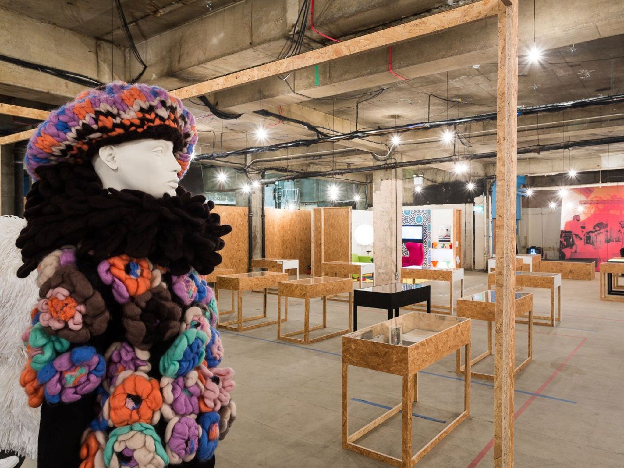 The installation at Selfridges