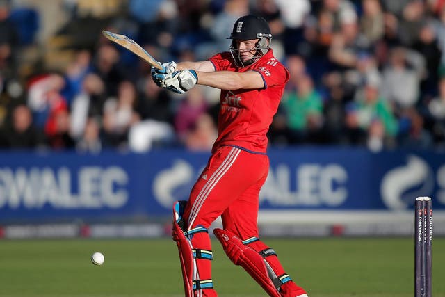 Jos Buttler hits out against Australia in Cardiff 