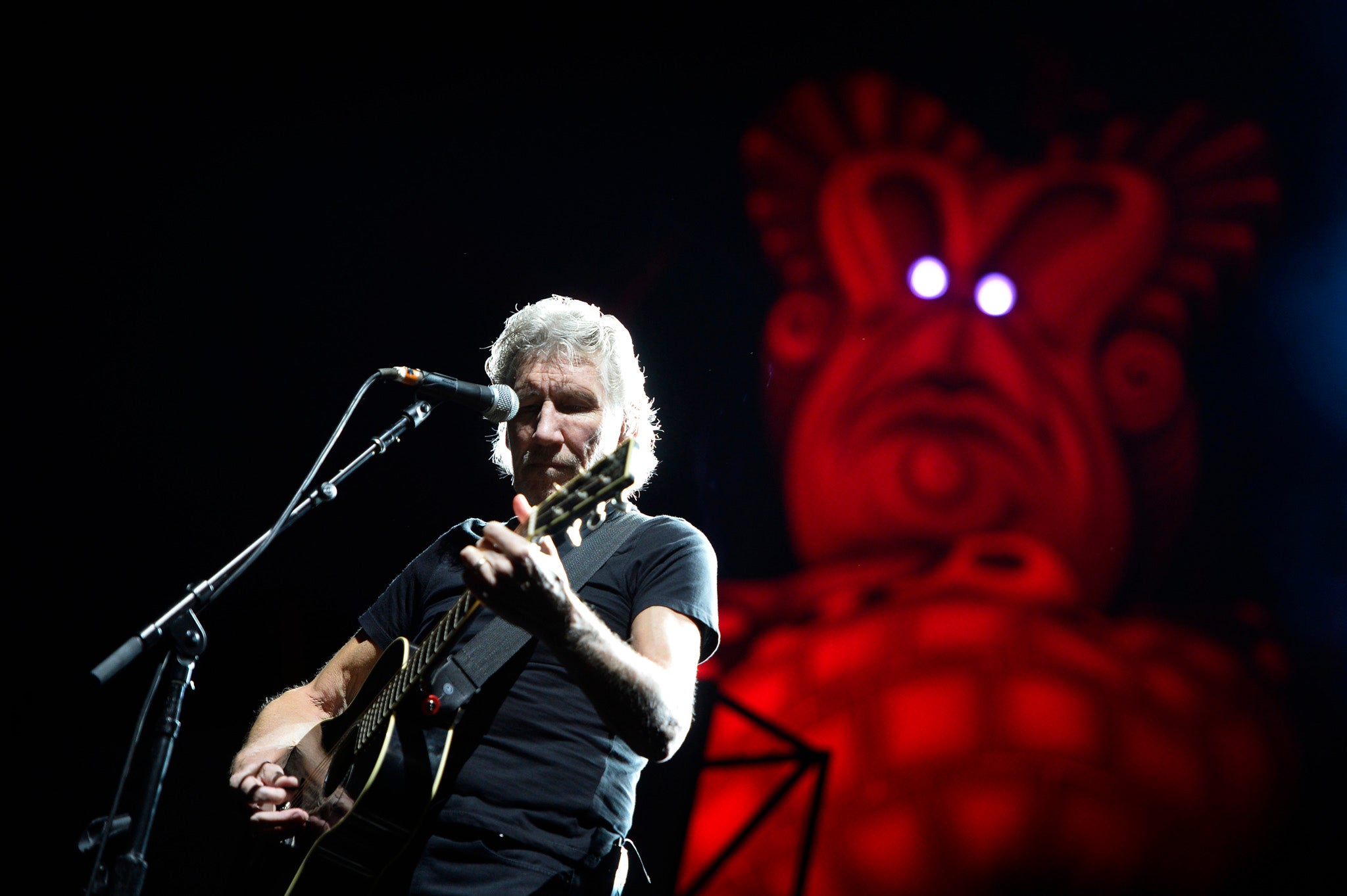 Roger Waters, performing here during his 'The Wall' tour, drew 'parallels' between Israel-Palestine conflict and 1930s and 40s Germany