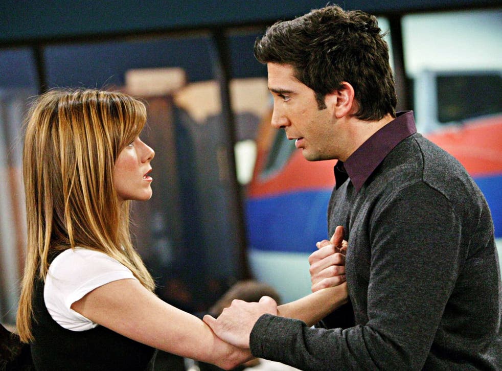 On-off: Ross and Rachel in 'Friends'