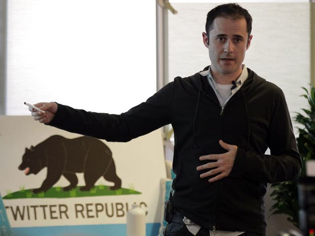 Evan Williams, CEO and co-founder of Twitter, at their headquarters. He is now working on a new website, Medium
