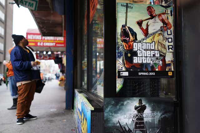 The victim was stabbed and robbed less than two hours after buying Grand Theft Auto V