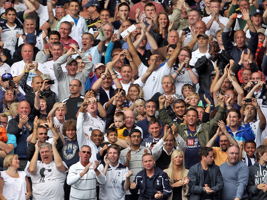 Tottenham will ask season ticket holders if they feel fans should stop the controversial chants
