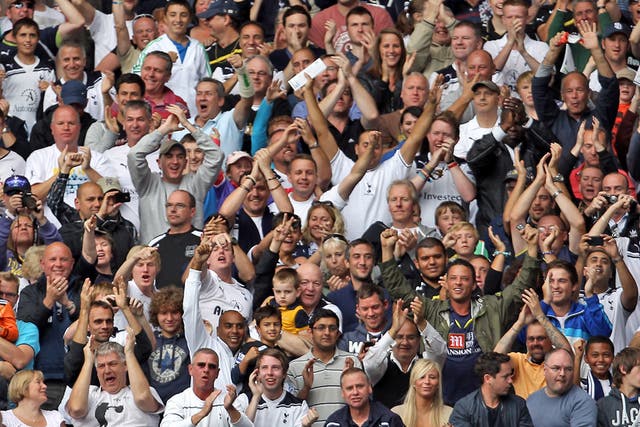 Tottenham will ask season ticket holders if they feel fans should stop the controversial chants