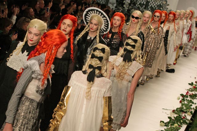 The Meadham Kirchhoff spring/summer show at London Fashion Week was faintly 'unsettling'