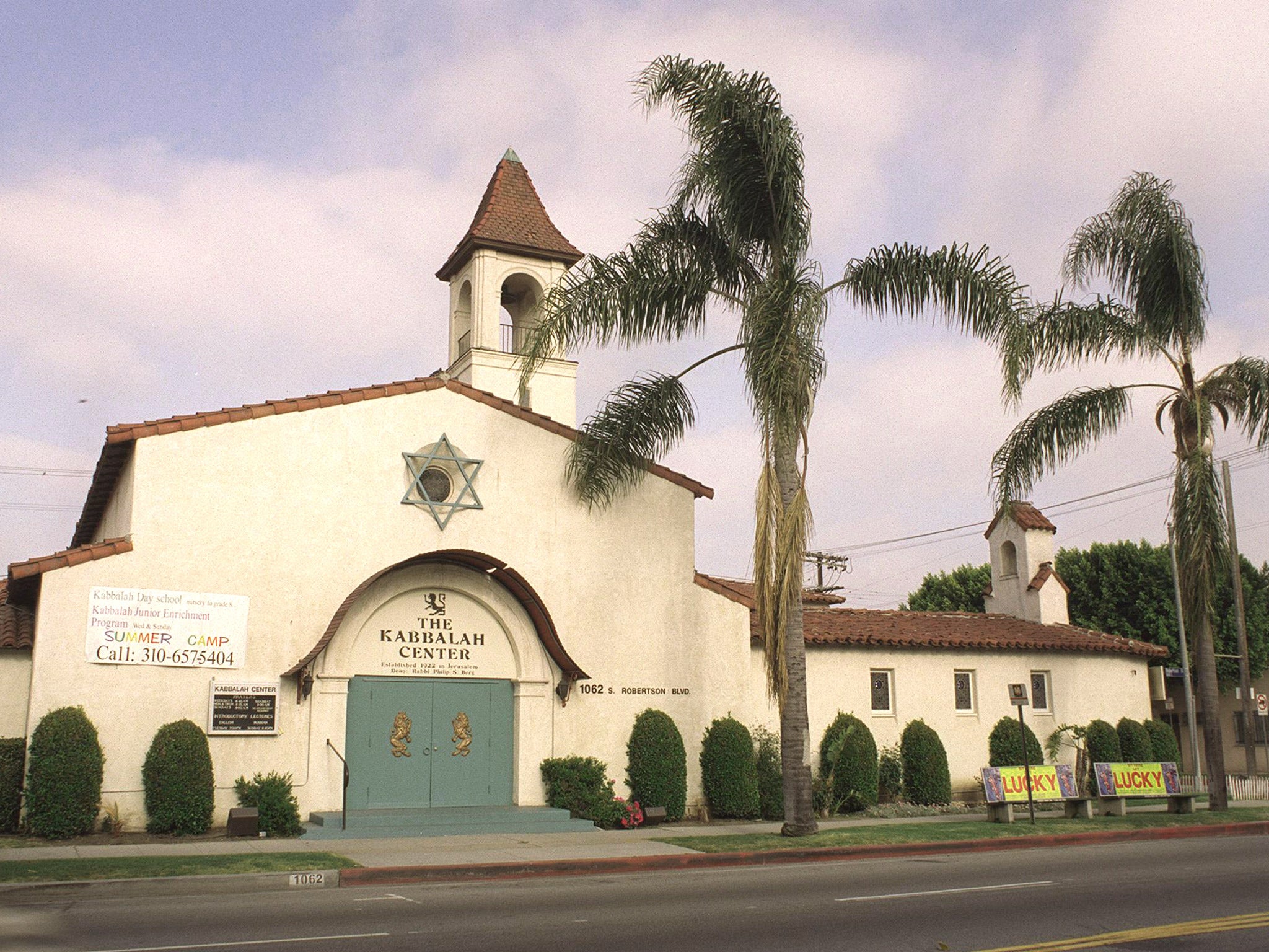 The Kabbalah Centre Philip Berg founded in Los Angeles (Getty)