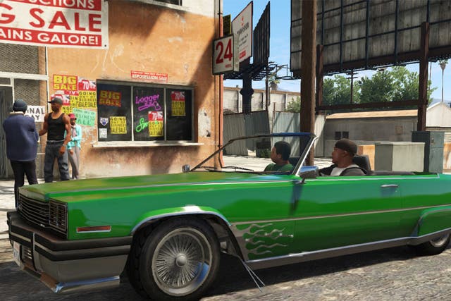 The script is genuinely funny in Rockstar’s Grand Theft Auto V