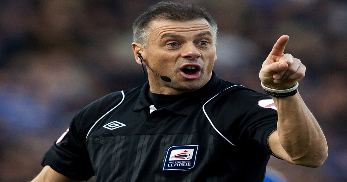 Into the book, ref! Former Premier League official Mark