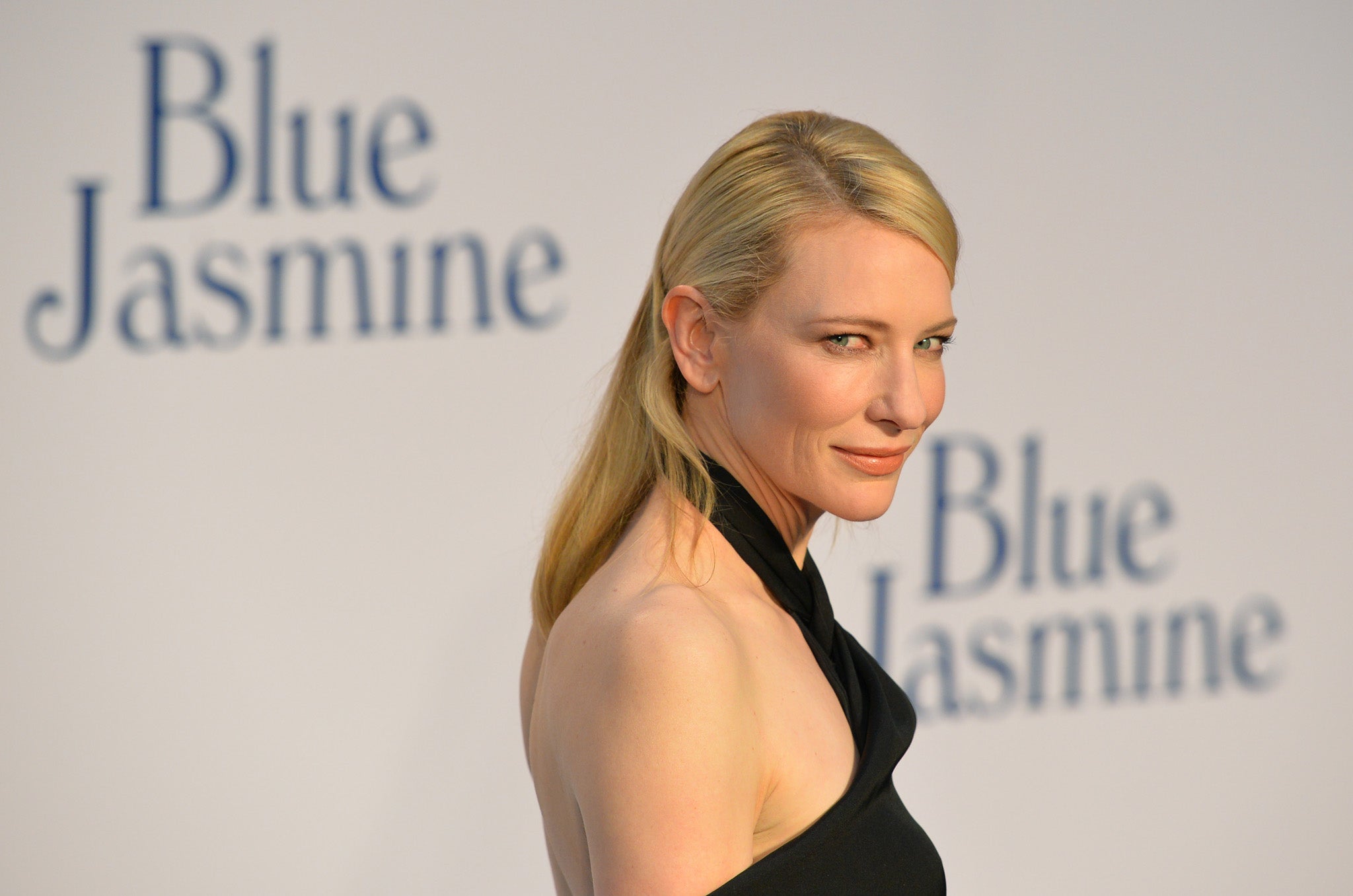 Cate Blanchett at the London premiere of Blue Jasmine