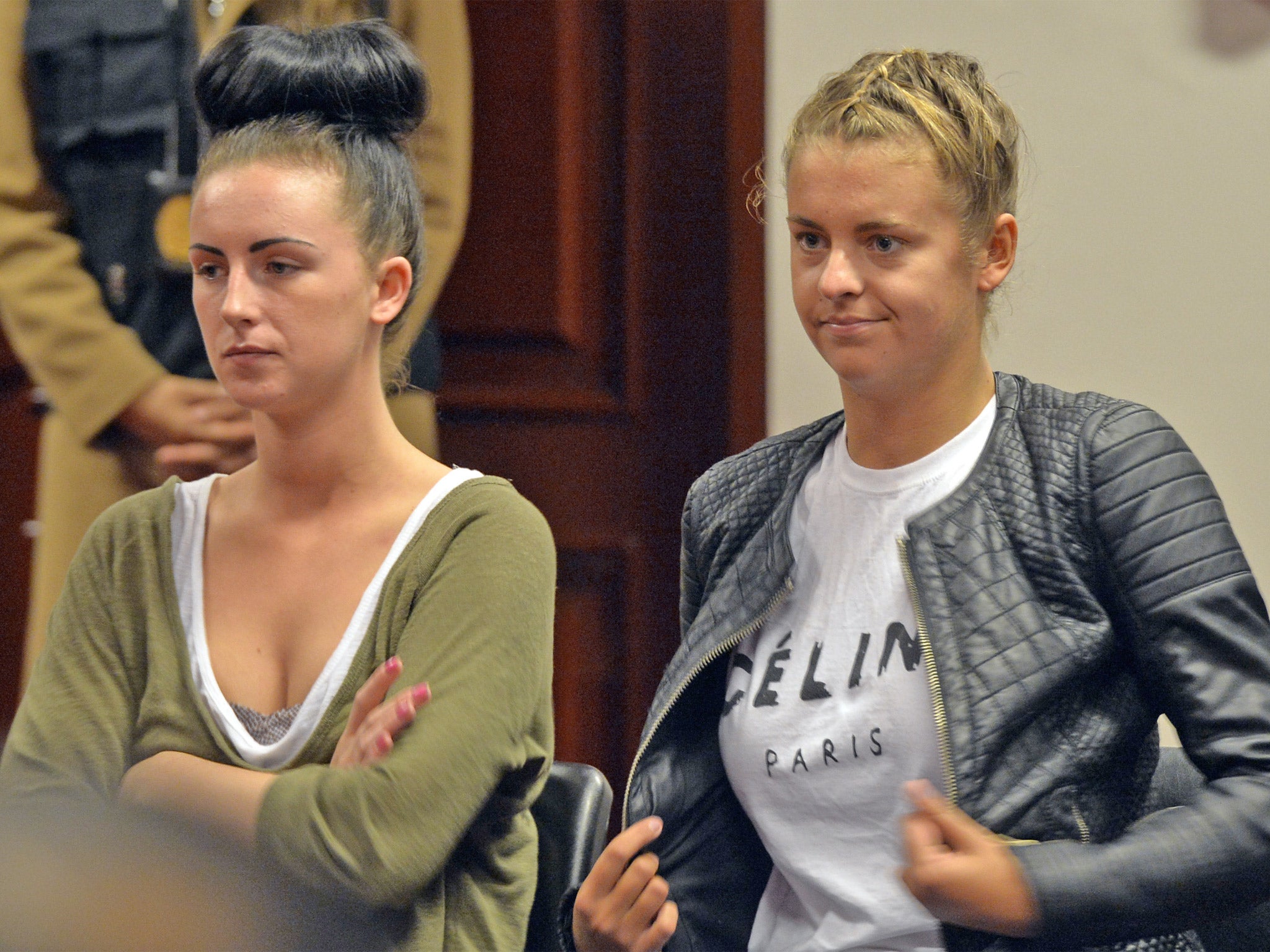 Michaella McCollum and Melissa Reid could be allowed to serve prison sentences in the UK if they plead guilty to drug trafficking