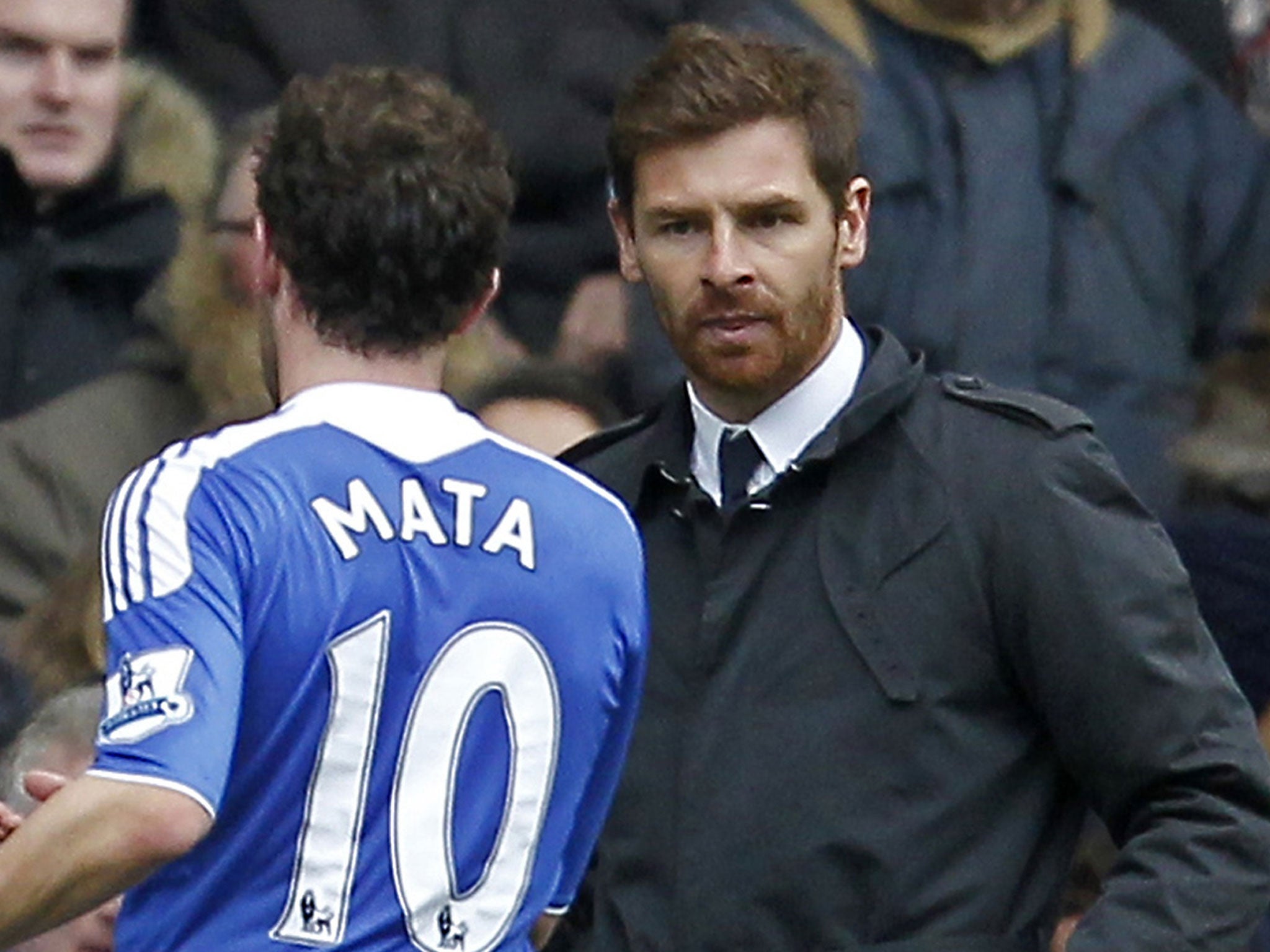 Andre Villas-Boas is reportedly keen on signing Juan Mata for Tottenham