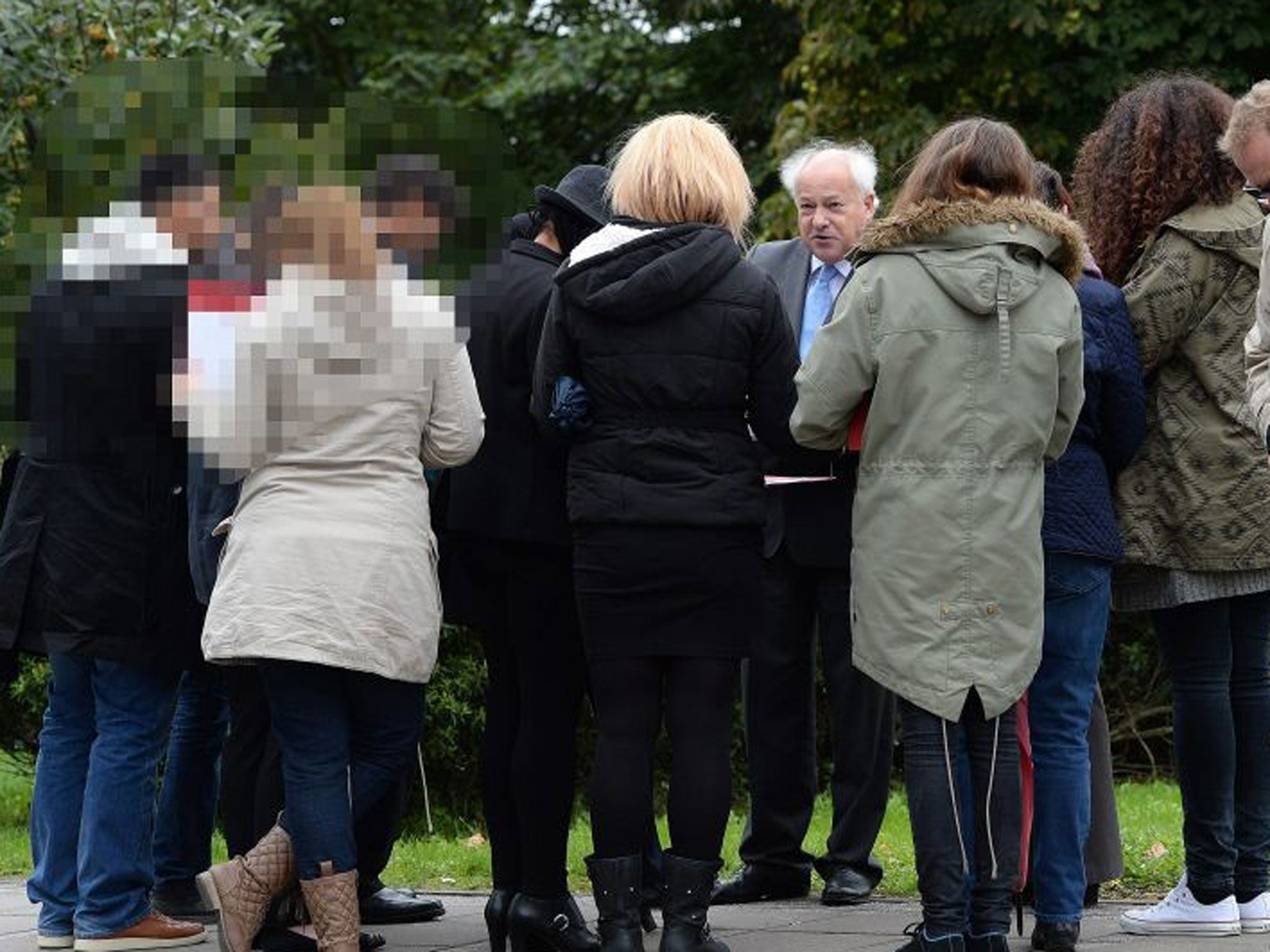 Judge Keith Cutler speaks to the jury in Tottenham, North London