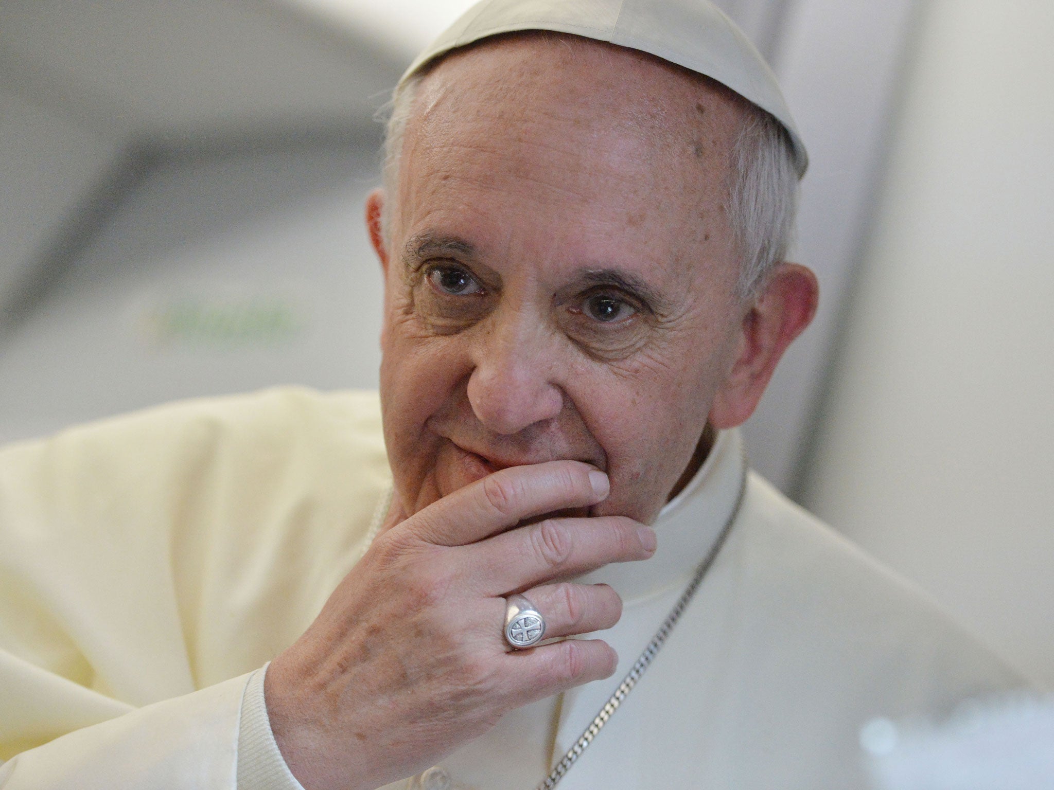 The Holy Father urged the killers to "repent" for the heinous murder of three year old Coco