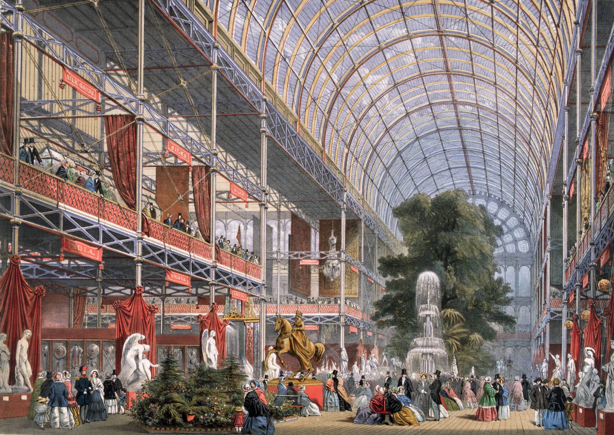Remembrance of times past: Joseph Paxton's Crystal Palace at Hyde Park in 1851