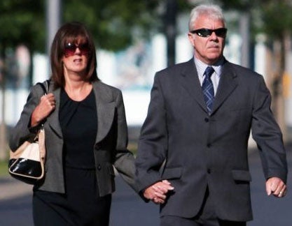 Andrew and Lesley Reeve, who will today be sentenced at Teesside Crown Court 