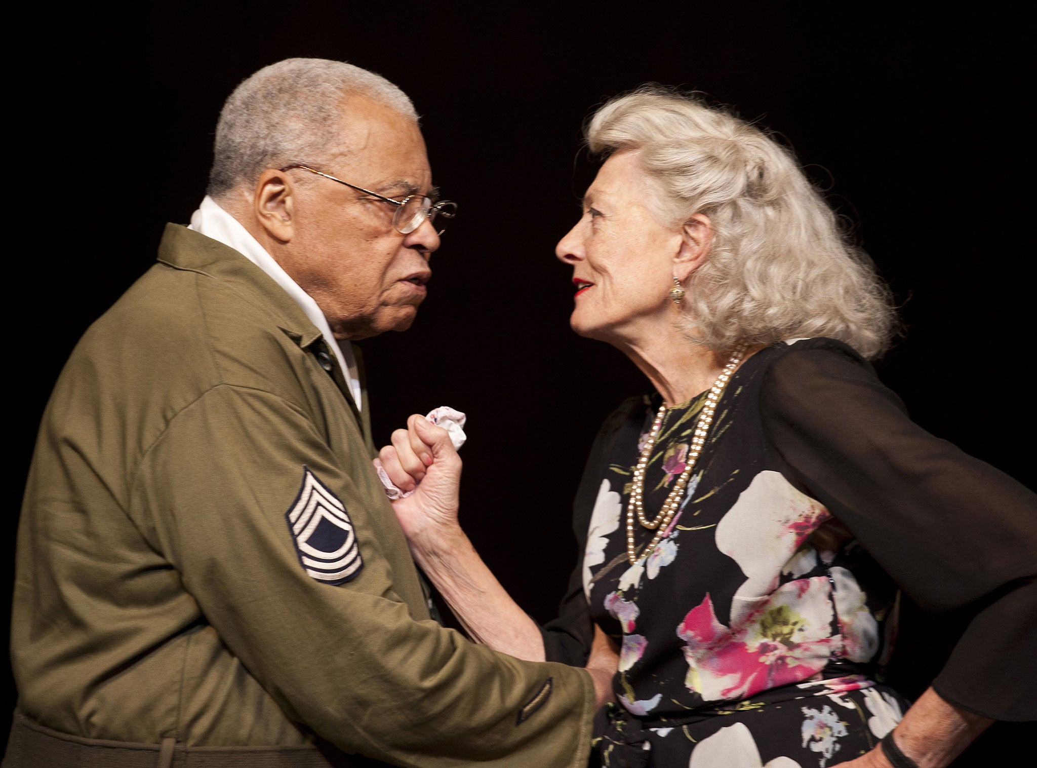 James Earl Jones and Vanessa Redgrave in Much Ado About Nothing