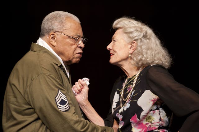 James Earl Jones and Vanessa Redgrave in Much Ado About Nothing