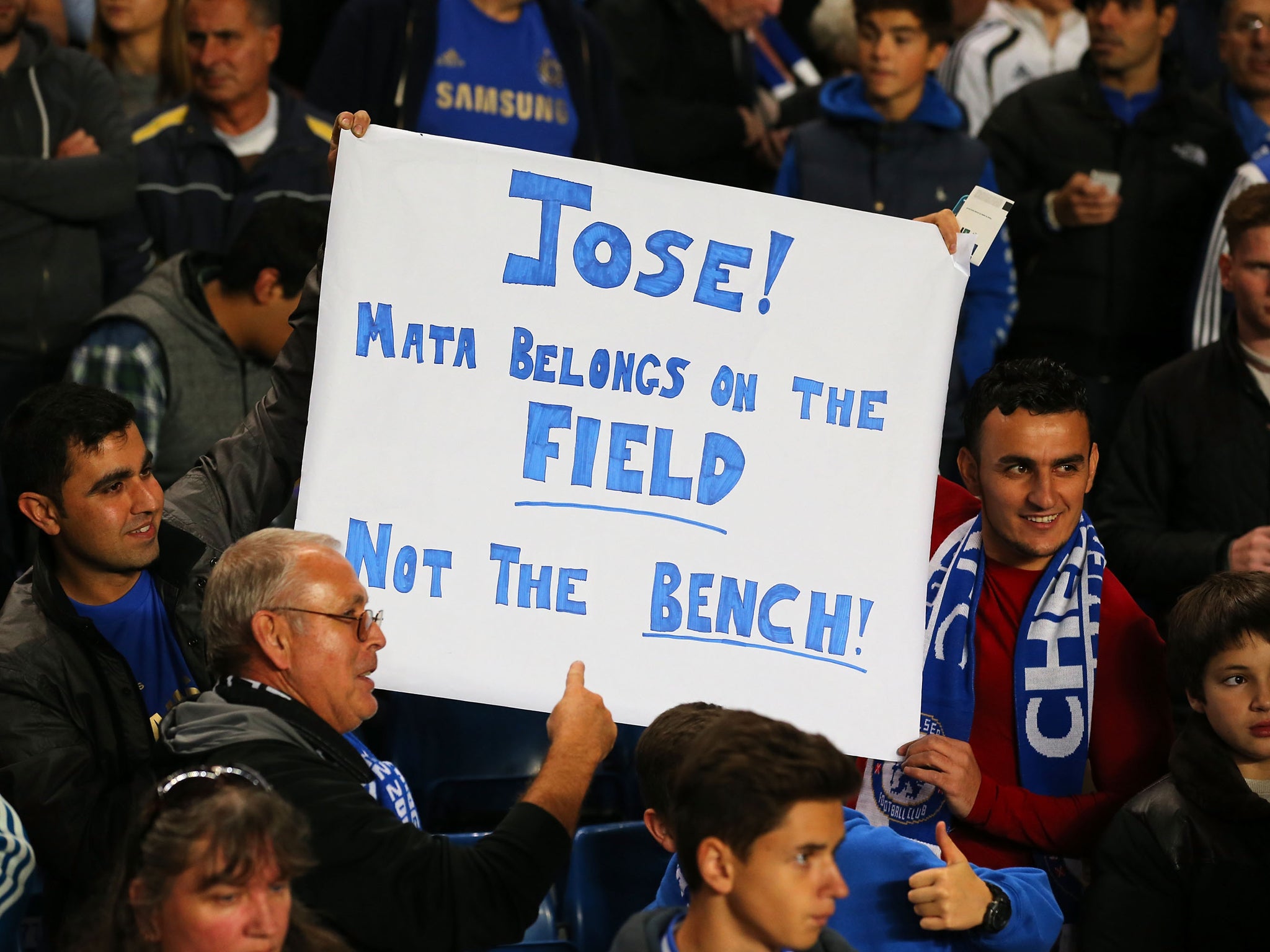 Fans respond to Mourinho's dropping of Juan Mata this season