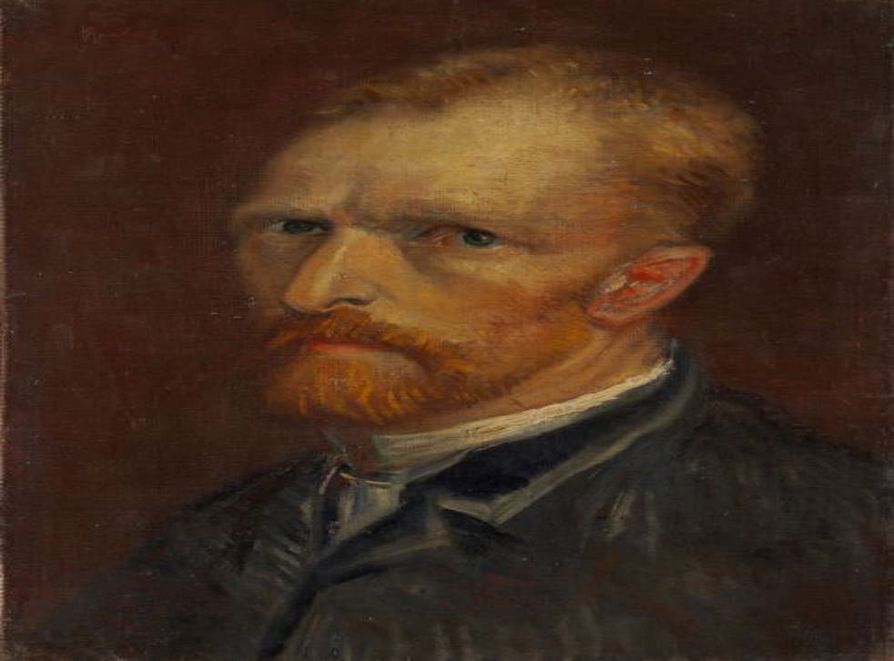 This oil on canvas self portrait by the 33-year-old Van Gogh dates from late 1886 