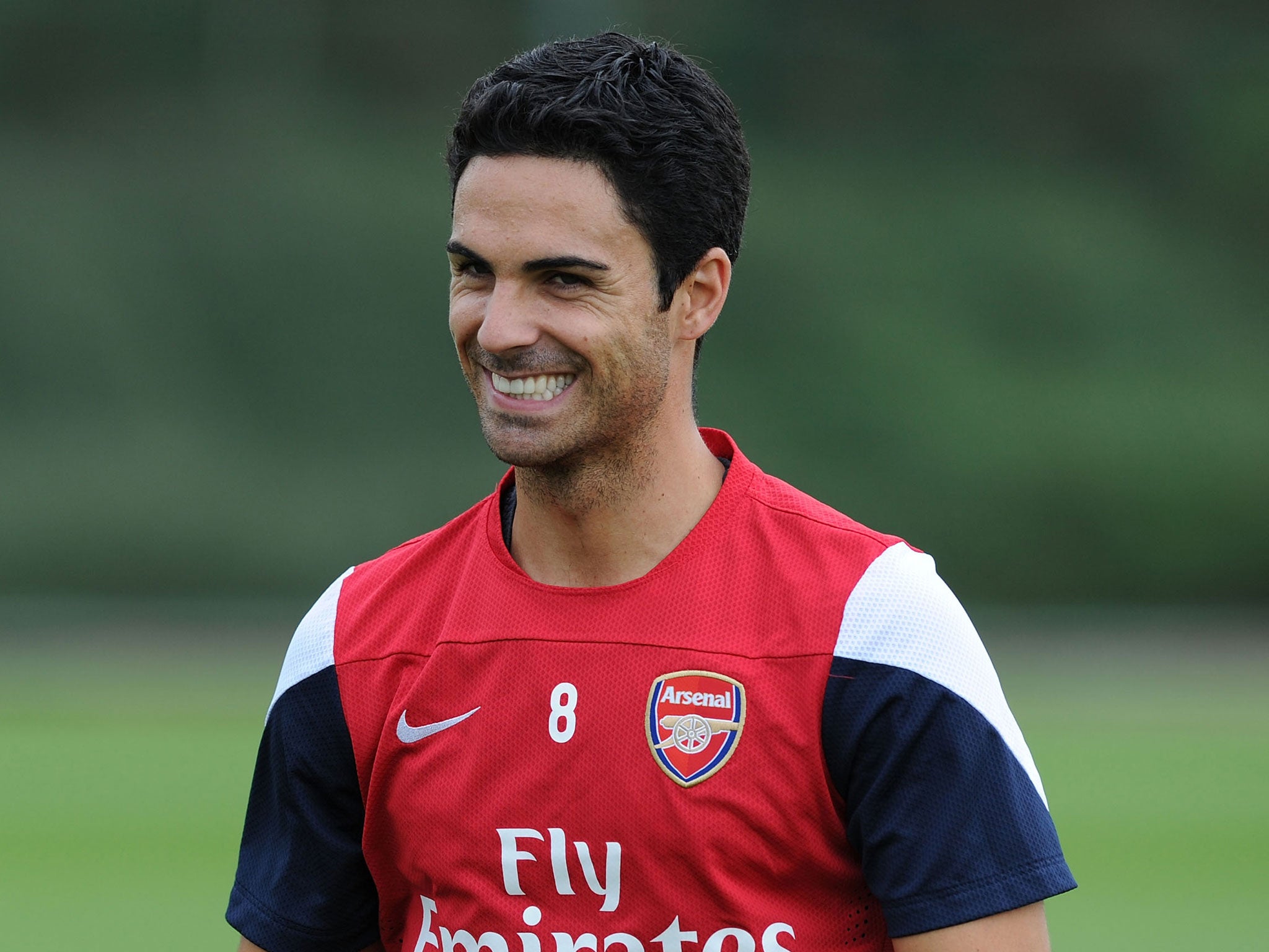 Mikel Arteta could make his first appearance of the season for Arsenal against Stoke