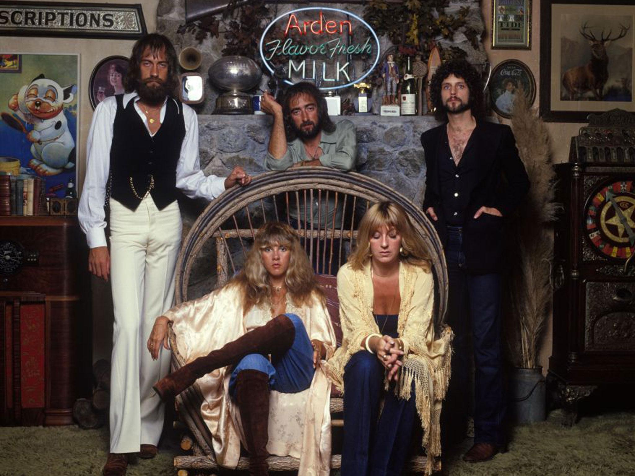 Fleetwood Mac's line-up back in 1975