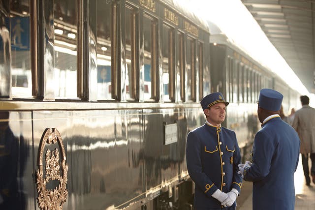 Farther afield where £500 could take you: Pair of tickets on the Orient Express for a round trip from Peterborough, including dinner 