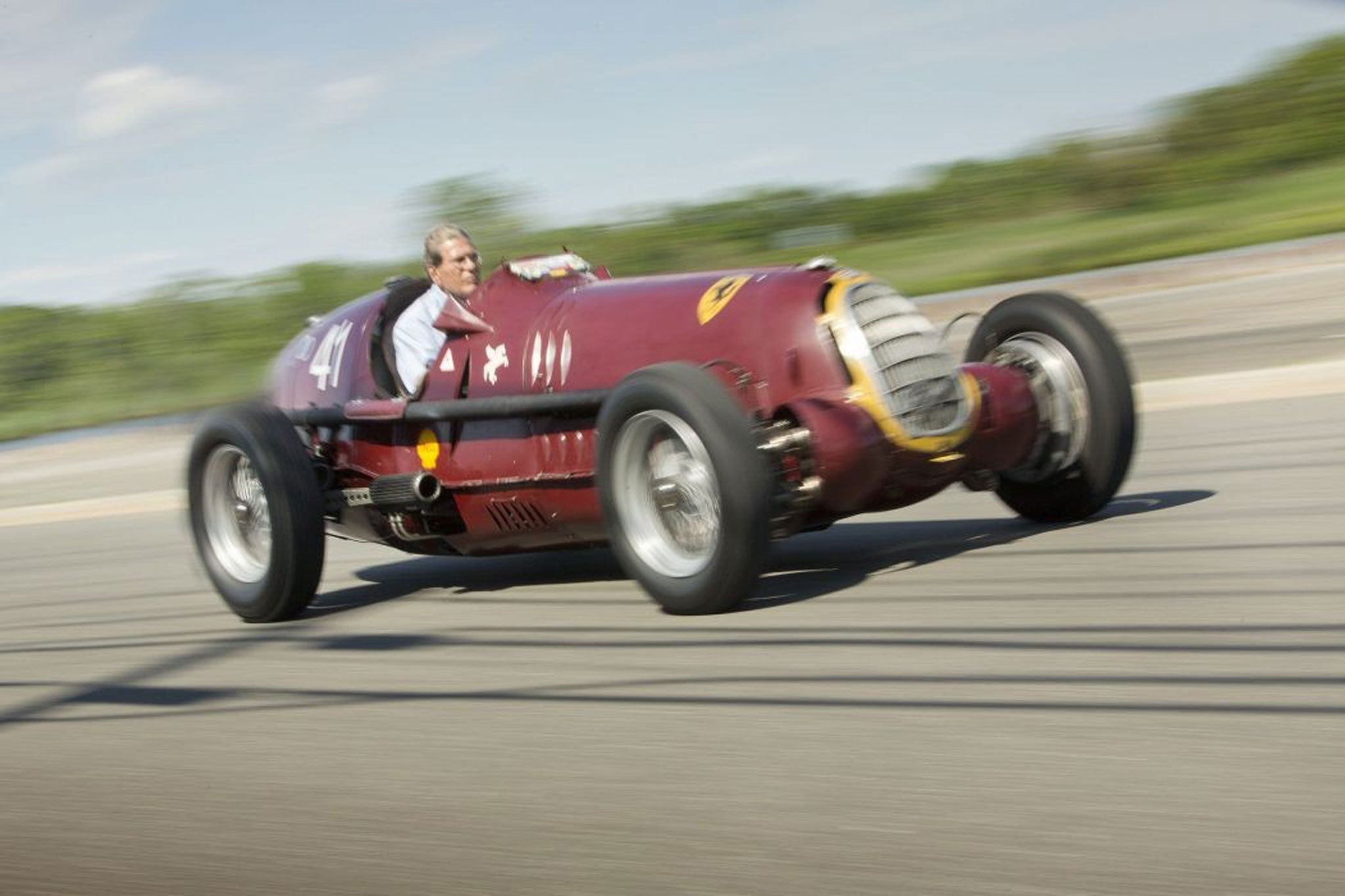 Bonhams sold this 1935 Alfa Romeo for £5.9m at the Goodwood Revival Meeting, a world record for the marque