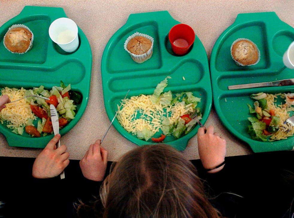 Many children rely on school meals to eat