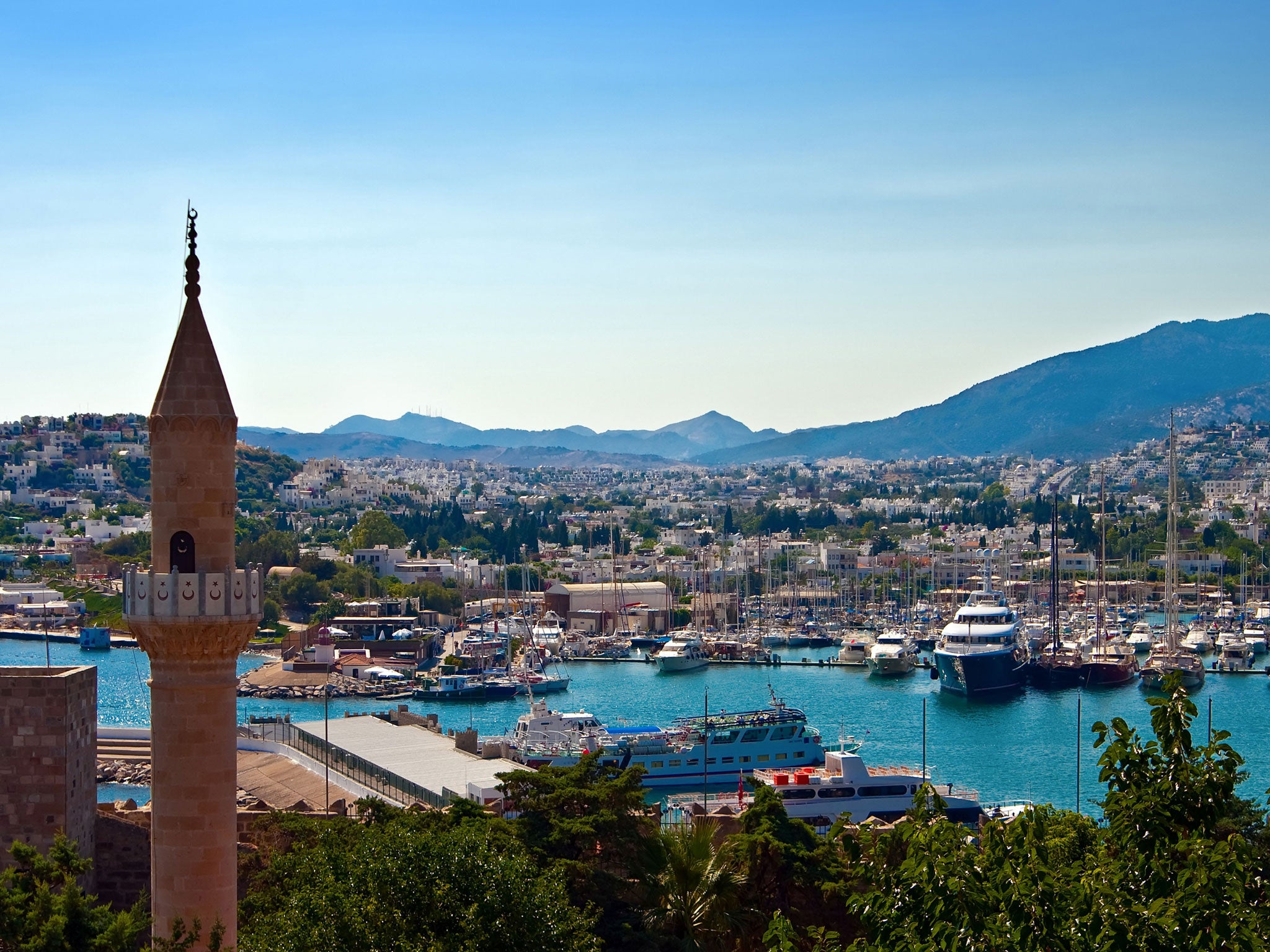 Bodrum harbour