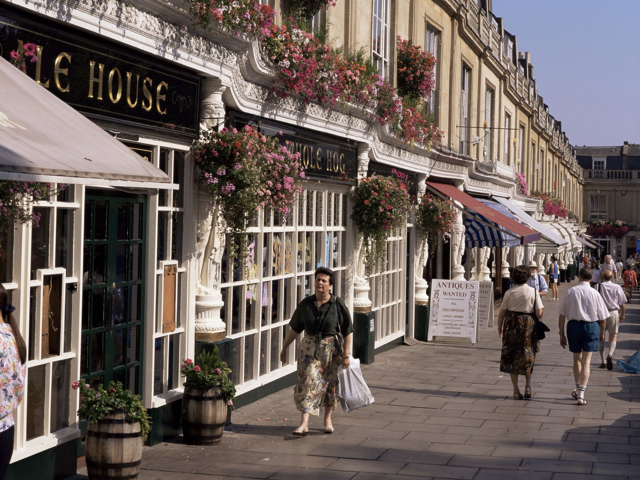 Out and about in Cheltenham