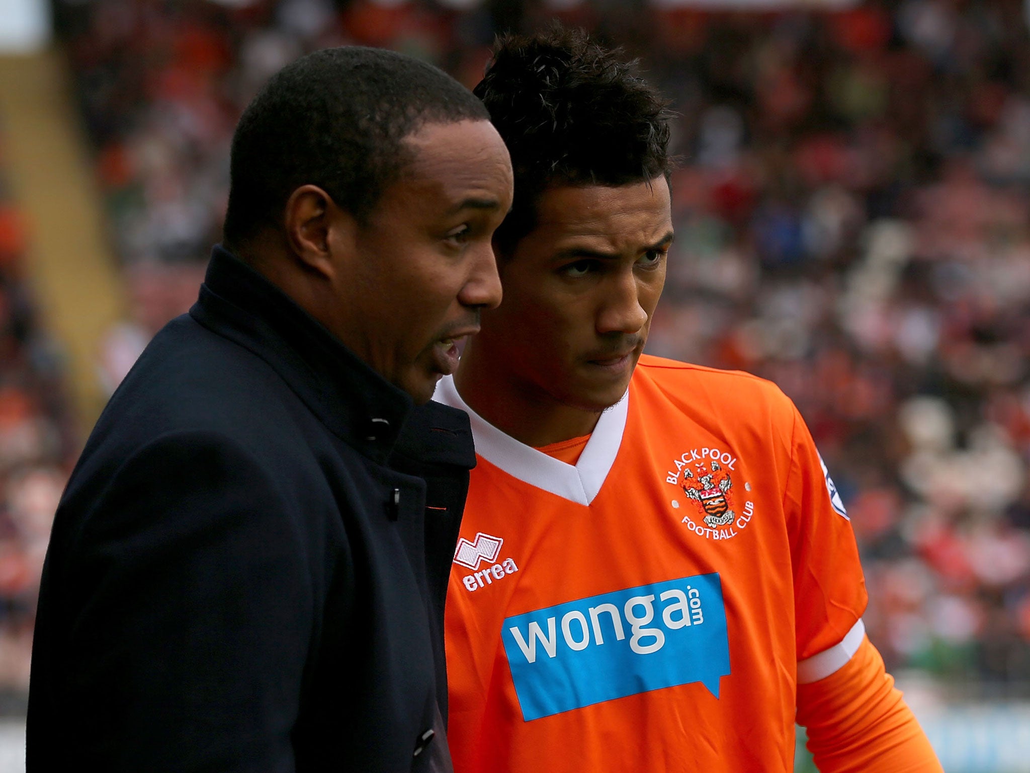 Family affair: Tom Ince's father, Paul, also played abroad with Inter Milan