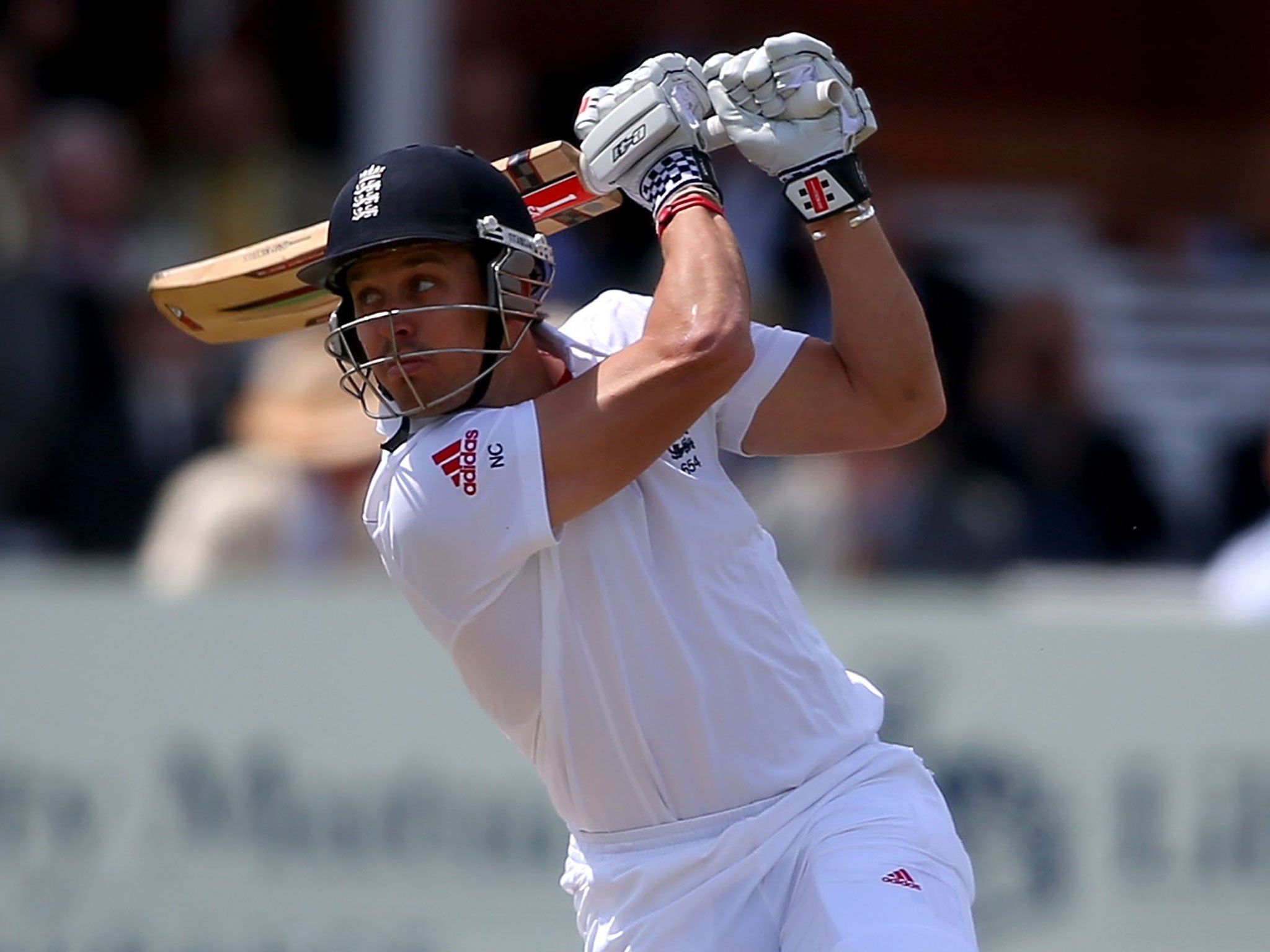 Good Nick: Compton has his eye on a place in England’s Ashes squad