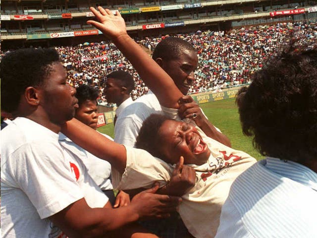 A follower ‘possessed by a demon’ in Soweto 