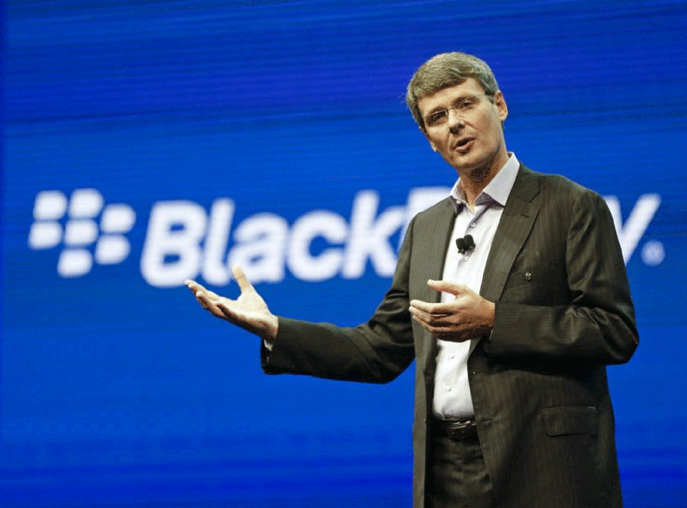 The leak of the Android version of BlackBerry's popular BBM chat software follows an announcement of 4,500 job cuts by the company's CEO Thorsten Heins (above)
