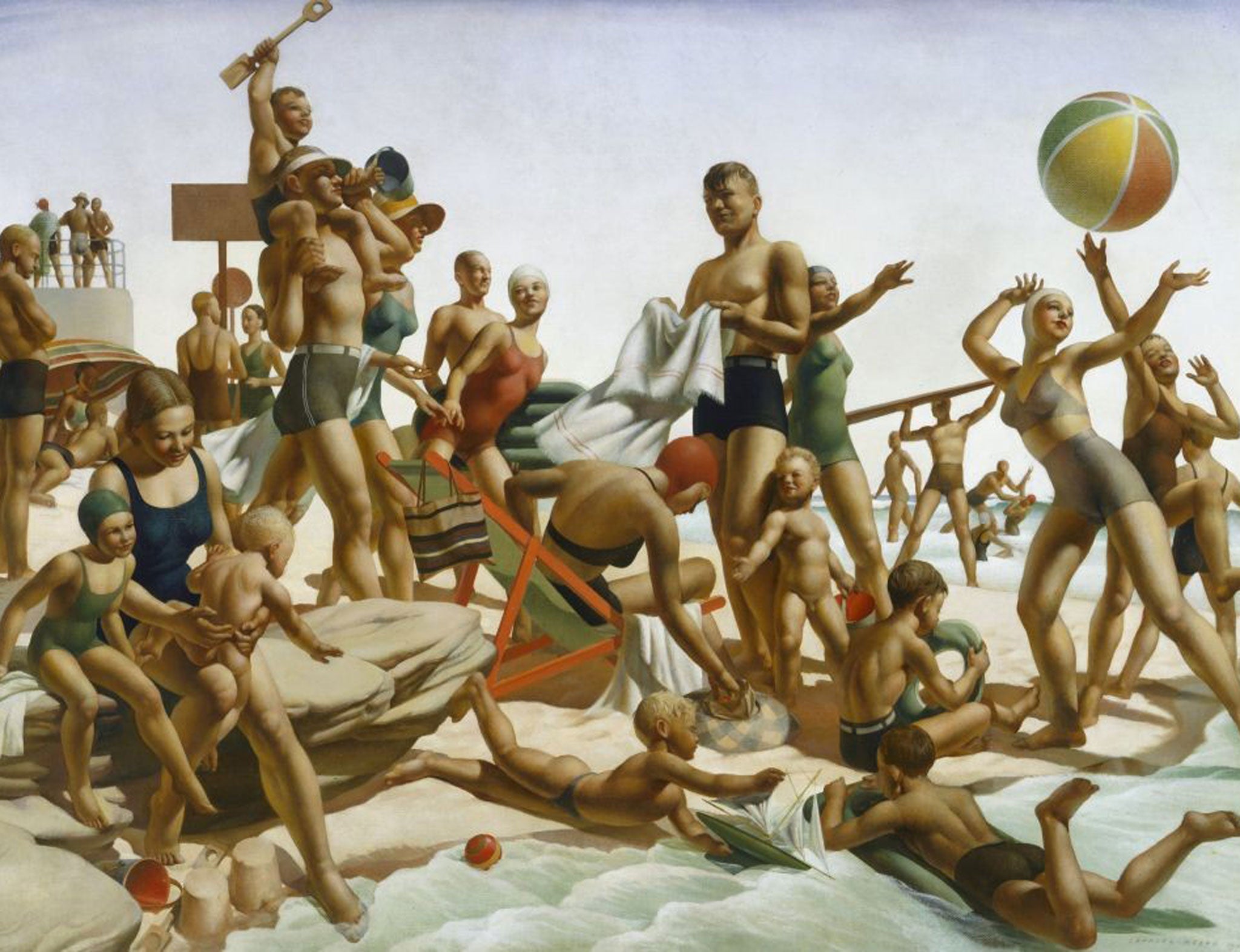 The wizardry of Oz: Charles Meere’s ‘Australian Beach Pattern’ (1940