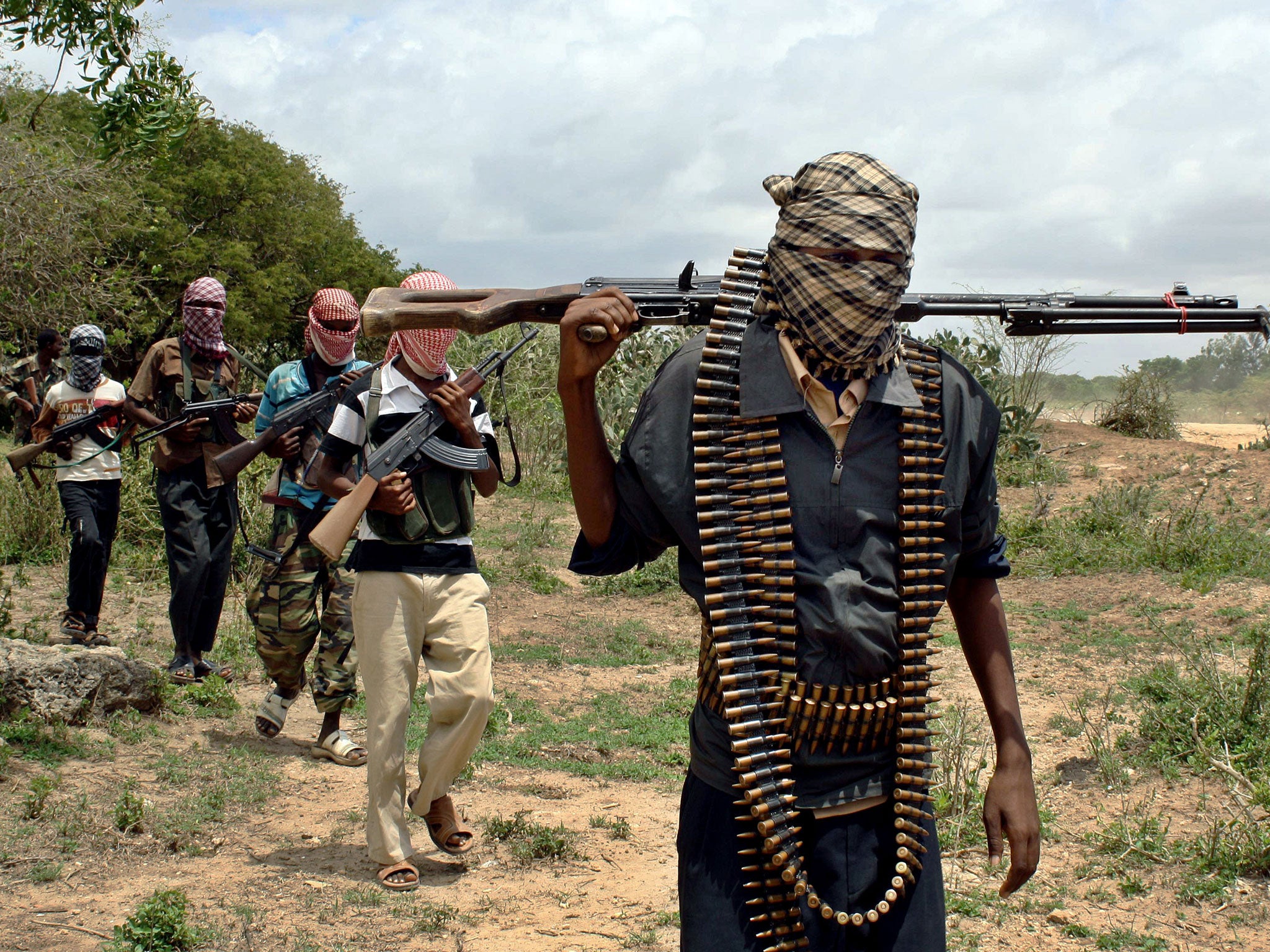 Many of the al-Shabaab fighters are teenagers tempted by money