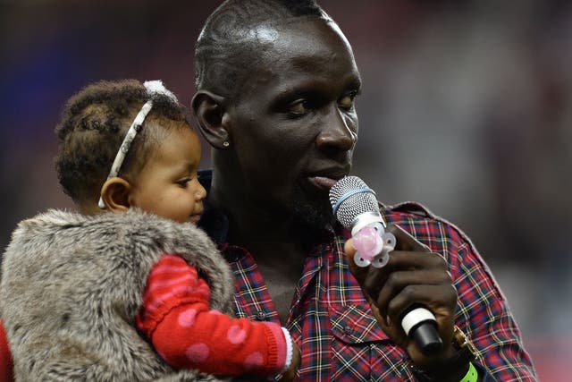 Mamadou Sakho returned to his former club PSG to address the fans after leaving for Liverpool