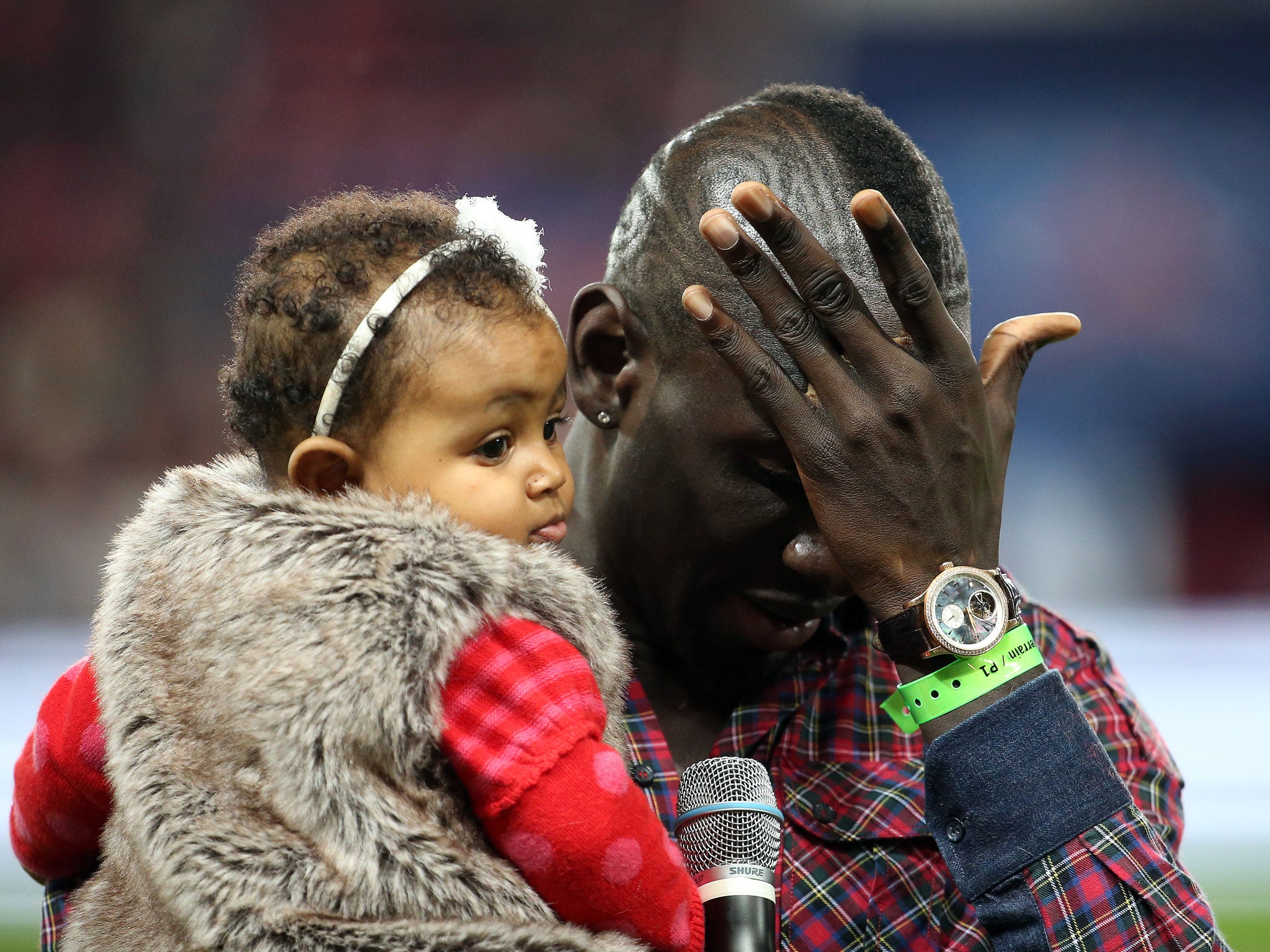 The return proved an emotional one for Sakho as tears began to stream down his cheeks