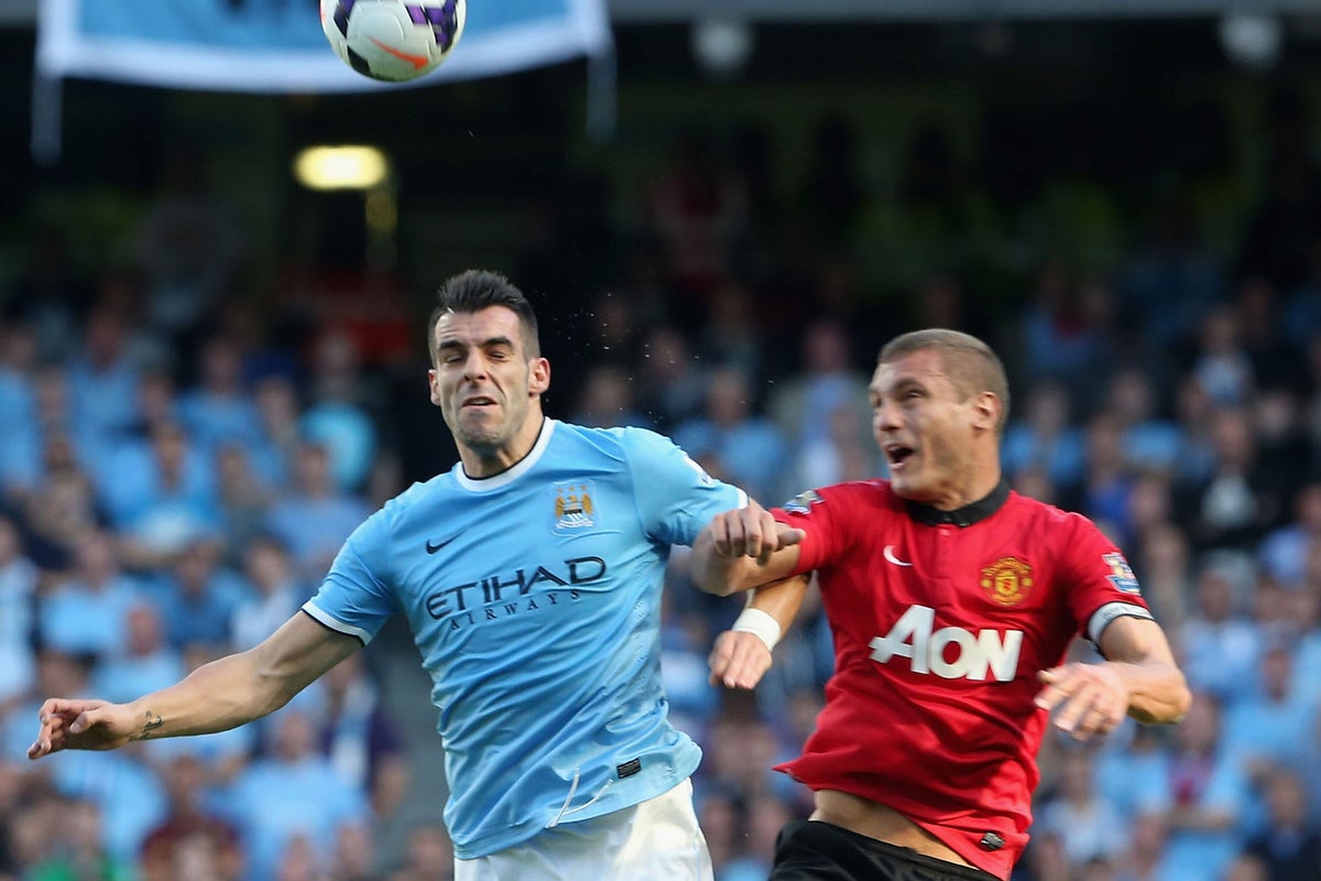 Nemanja Vidic labels Manchester United defeat to Manchester City as ...