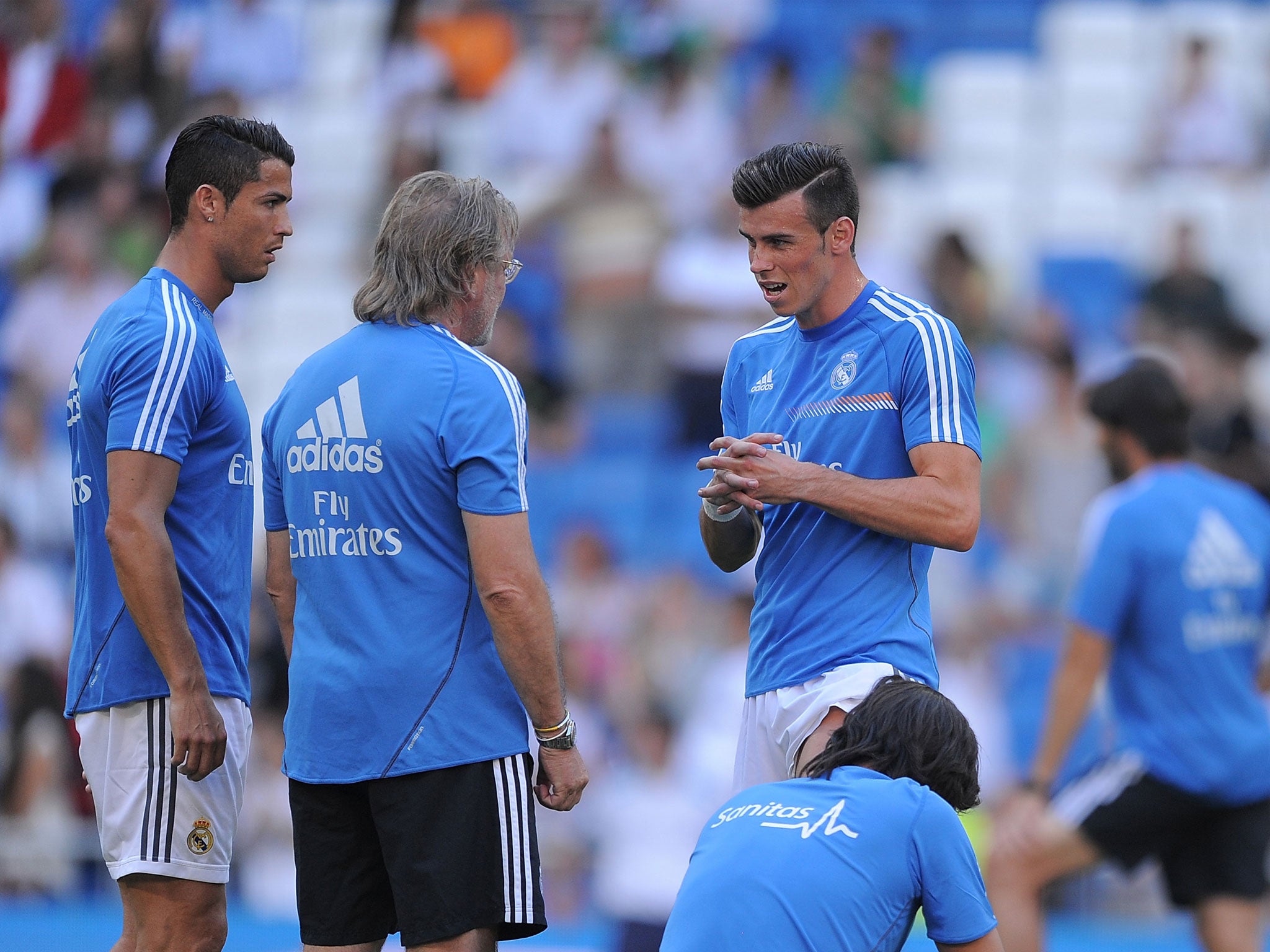 Gareth Bale picked up the injury in the warm-up ahead of the Getafe match on Sunday