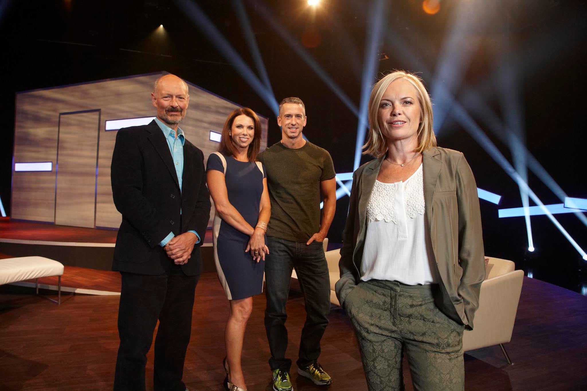 The Sex Box panel (from left to right): Phillip Hodson, Tracey Cox Dan Savage and Mariella Frostrup