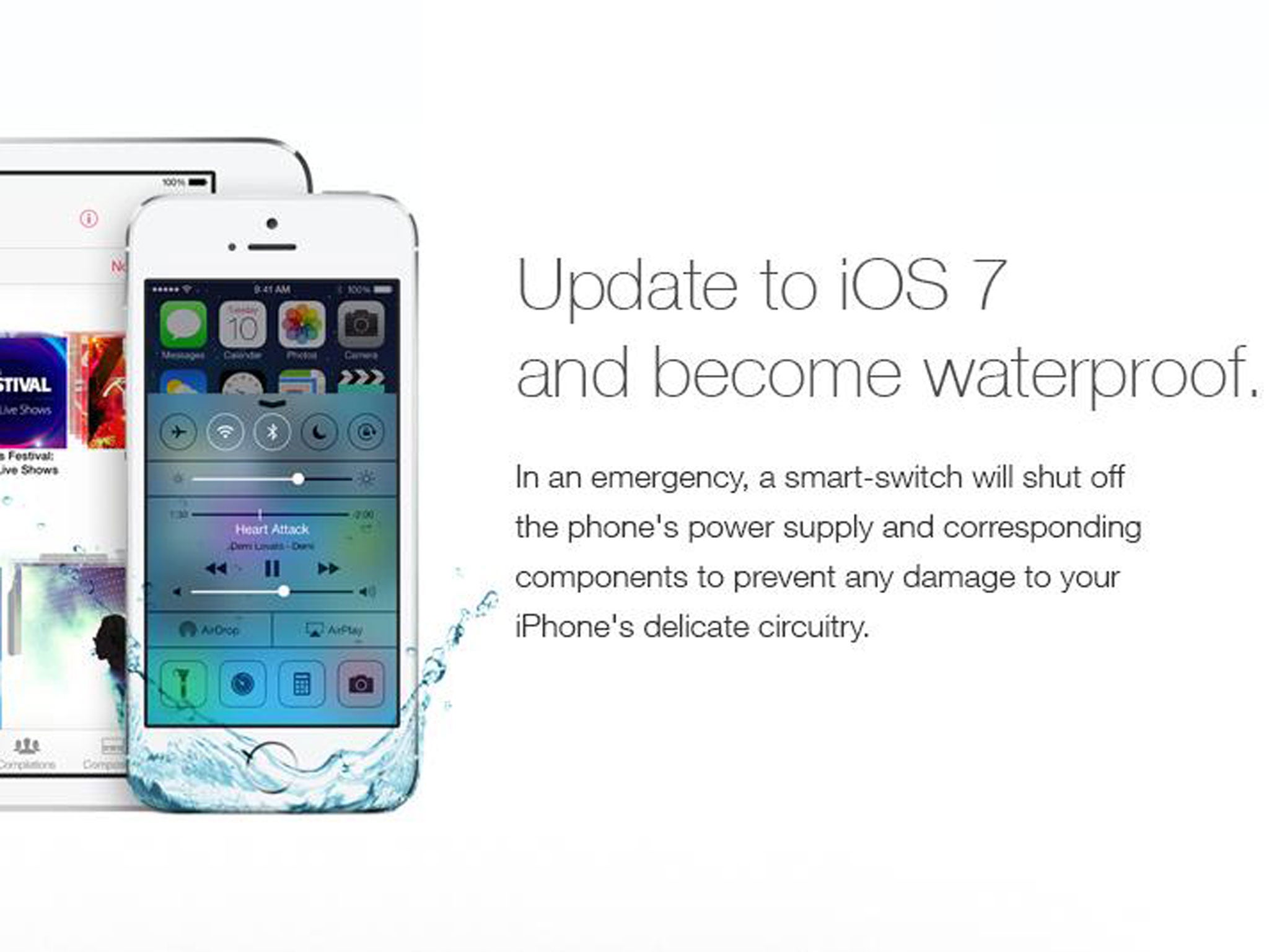 What iphones deals are waterproof