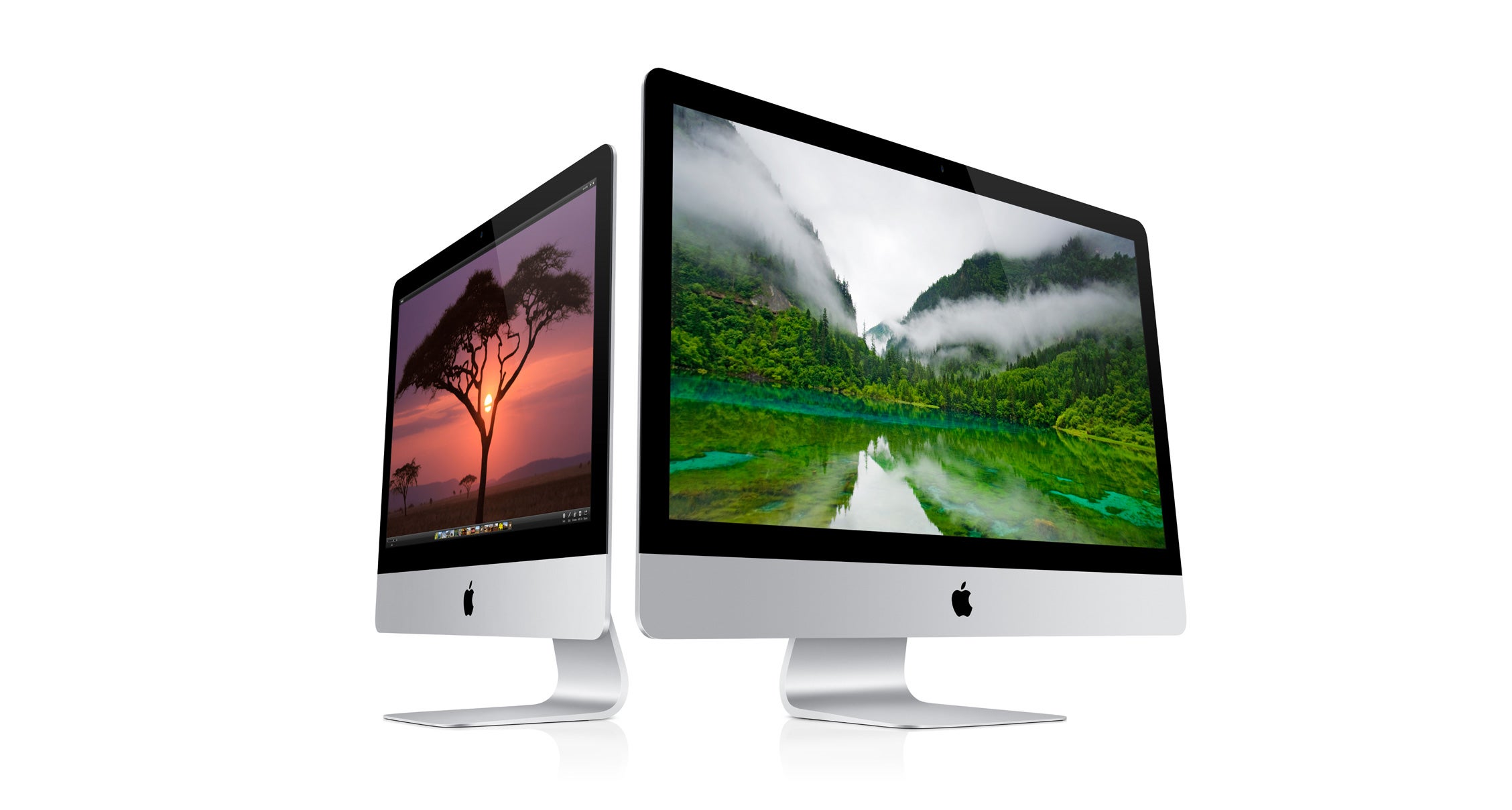 The new iMac - looks the same as last year's model but with improvements to the hard drive, the processor and Wi-Fi speeds.