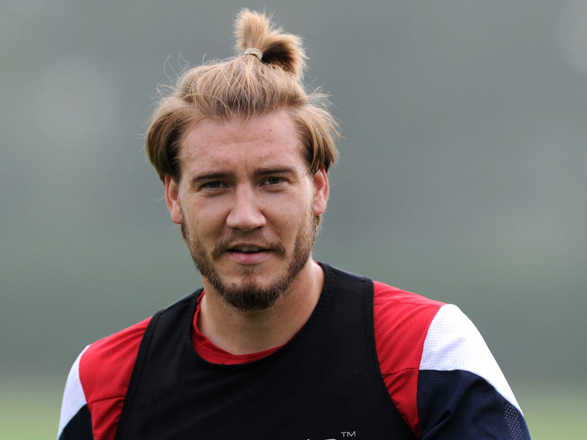 Nicklas Bendtner has been out of the Arsenal team this season