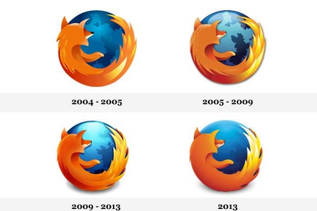 The Firefox logo’s history goes to show that even the subtlest changes can ensure that a company’s image remains modern. The most notable modifications happened this year, when Firefox jumped on the flattening out bandwagon and took the shine off the top